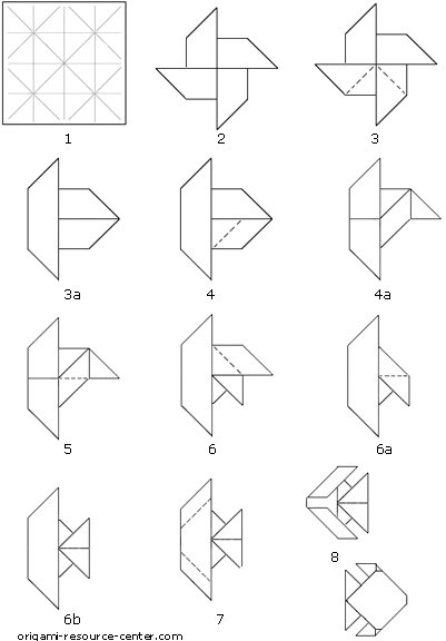 Origami Fish Free Easy Origami Diagrams Origami Resource Center