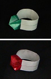 origami ring