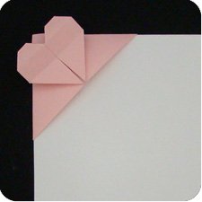 origami paper clip