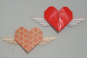 origami heart