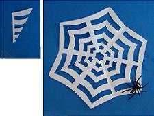 paper spider web