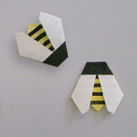 Easy Origami Bee | Origami Insects, Bugs & More | Free Instructions