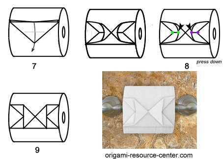 Toilet Paper Origami