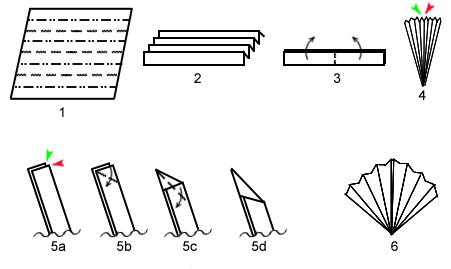 toilet paper origami