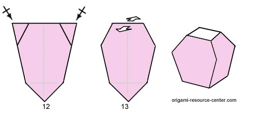 Origami Vase Origami Instructions For Boxes Origami Resource Center