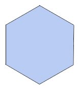 hexagon from a rectangle