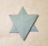 origami six pointed star