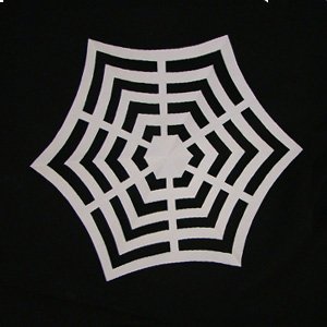DIY Paper Spider Web