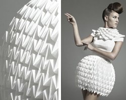 origami dresses