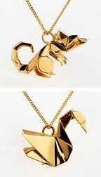 origami jewelry